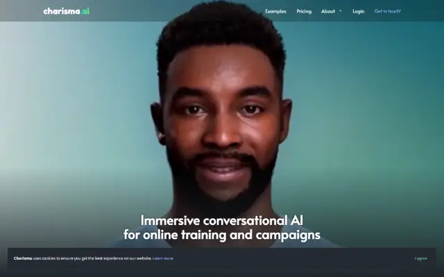 Charisma.ai 首页截图