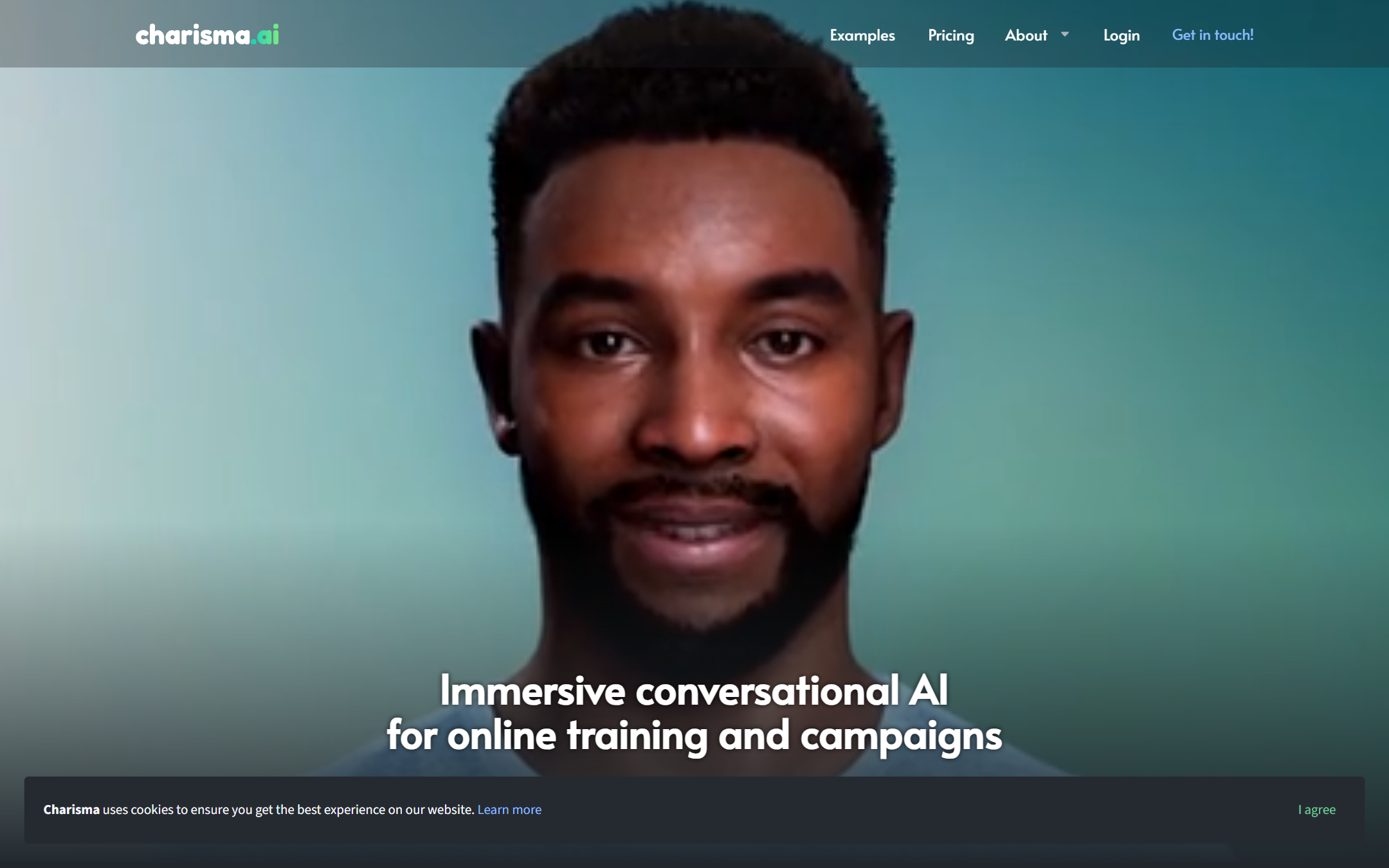 Charisma.ai 首页截图