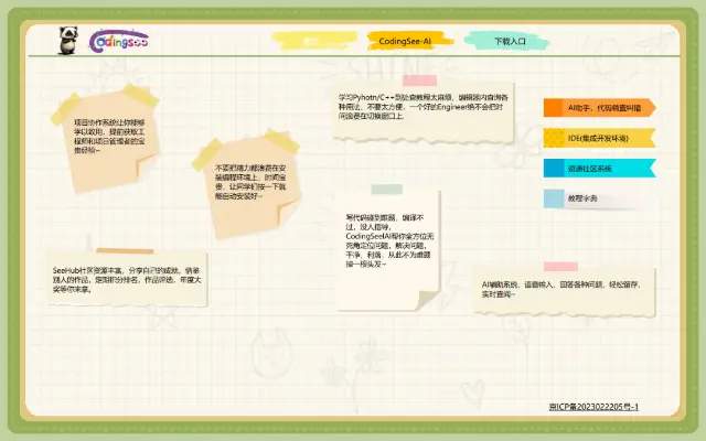 coding 首页截图