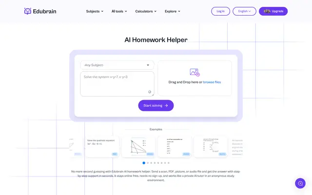 Edubrain 首页截图
