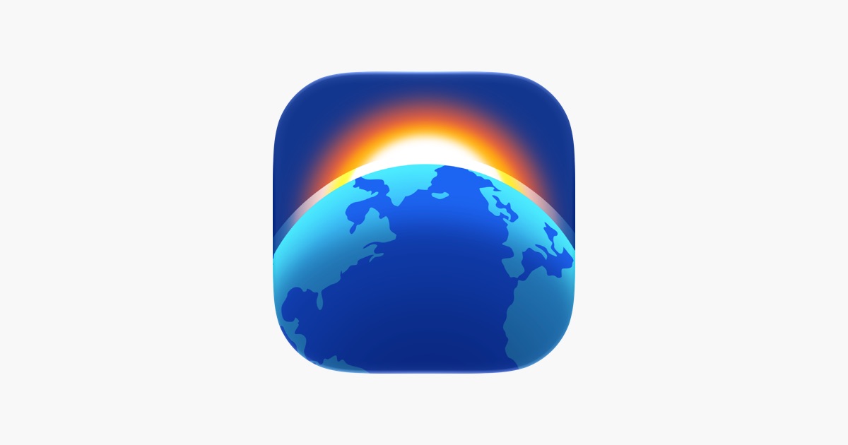Living Earth - Clock & Weather 主视觉