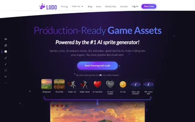 Ludo 首页截图