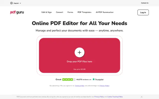 Edit PDF with PDF Guru 首页截图