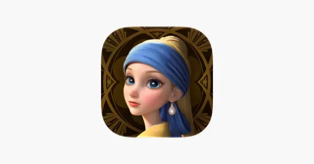 时光公主:戴珍珠耳环的少女 产品图