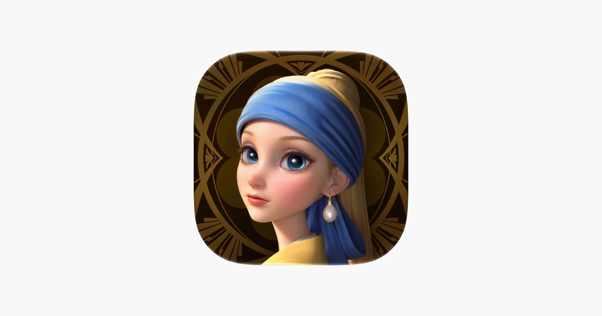 时光公主:戴珍珠耳环的少女 主视觉