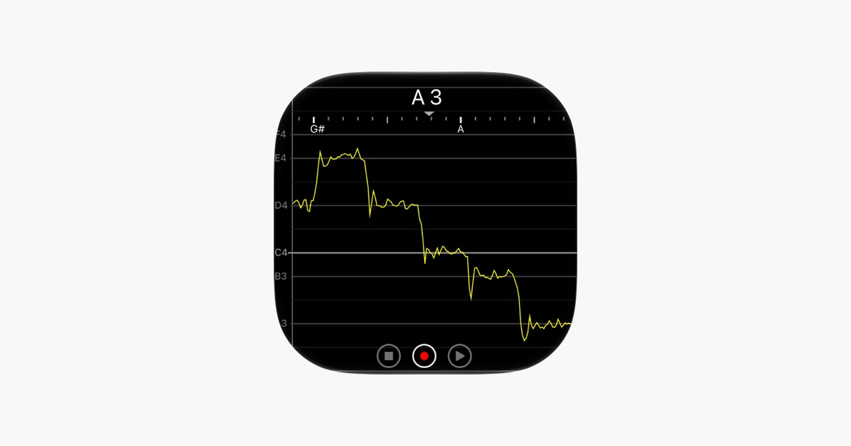 Vocal Pitch Monitor 主视觉