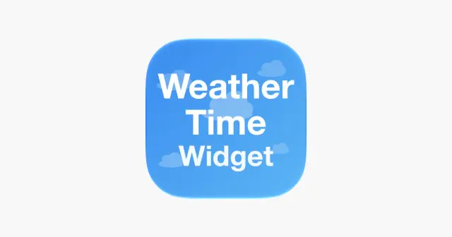 Weather Time Widget 产品图