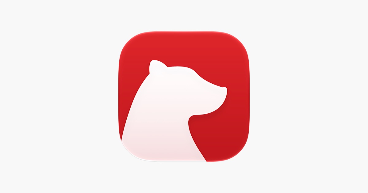 熊掌记 (Bear) - Markdown 笔记软件 主视觉